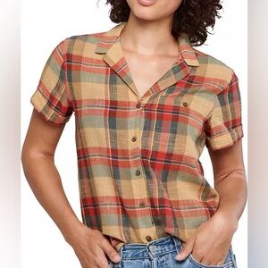 Toad&Co Camp Shirt Starfish Organic Cotton